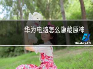 华为电脑怎么隐藏原神