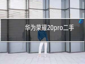 华为荣耀20pro二手