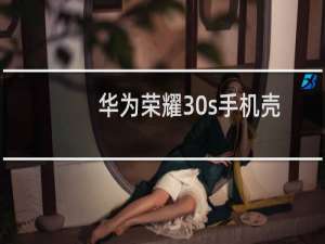 华为荣耀30s手机壳