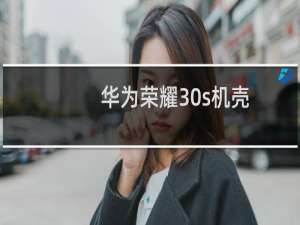 华为荣耀30s机壳