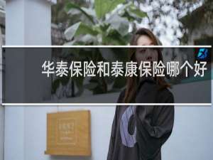华泰保险和泰康保险哪个好