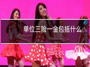 单位三险一金包括什么