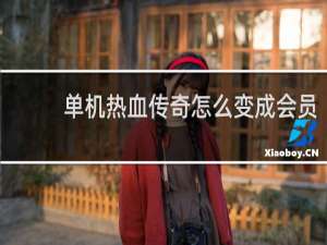 单机热血传奇怎么变成会员