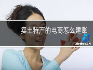 卖土特产的电商怎么建账