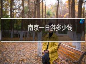 南京一日游多少钱