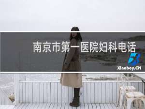 南京市第一医院妇科电话