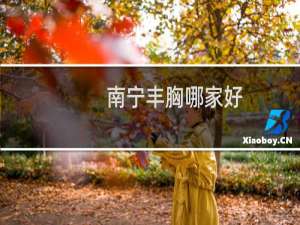 南宁丰胸哪家好
