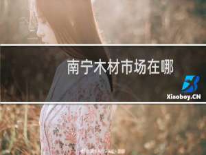 南宁木材市场在哪