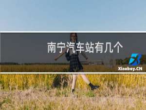 南宁汽车站有几个