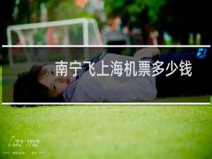 南宁飞上海机票多少钱（南宁飞上海）