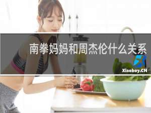 南拳妈妈和周杰伦什么关系
