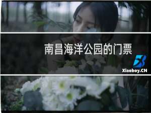 南昌海洋公园的门票
