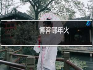 博客哪年火