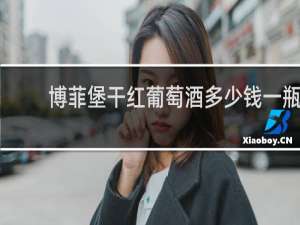 博菲堡干红葡萄酒多少钱一瓶