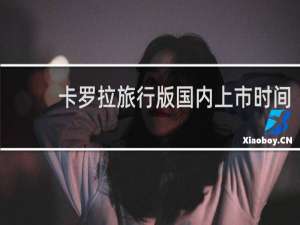 卡罗拉旅行版国内上市时间