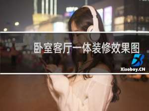 卧室客厅一体装修效果图