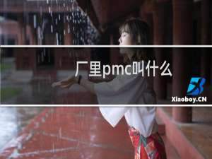 厂里pmc叫什么
