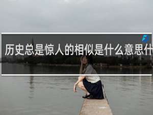 历史总是惊人的相似是什么意思什么梗