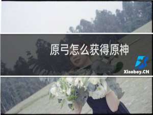 原弓怎么获得原神