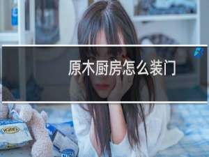 原木厨房怎么装门