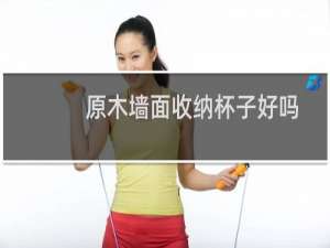 原木墙面收纳杯子好吗