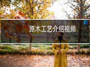 原木工艺介绍视频