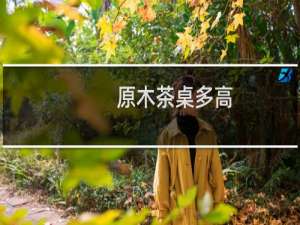 原木茶桌多高