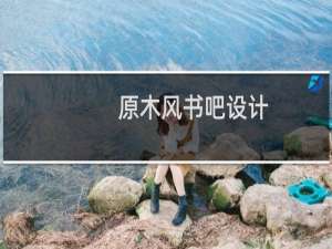 原木风书吧设计