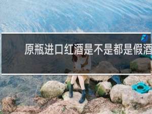原瓶进口红酒是不是都是假酒