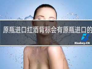 原瓶进口红酒背标会有原瓶进口的字吗