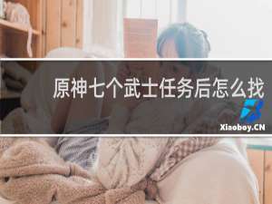 原神七个武士任务后怎么找