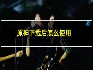 原神下载后怎么使用