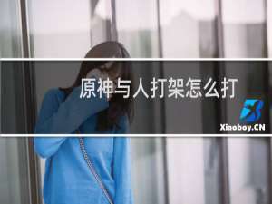原神与人打架怎么打