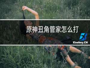 原神丑角管家怎么打