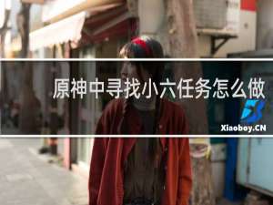 原神中寻找小六任务怎么做