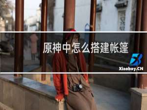 原神中怎么搭建帐篷