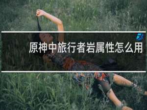 原神中旅行者岩属性怎么用
