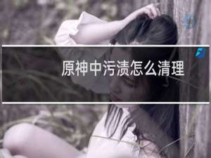 原神中污渍怎么清理