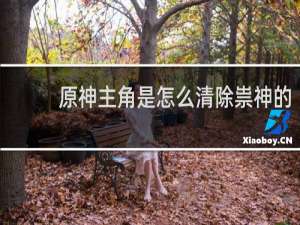 原神主角是怎么清除祟神的