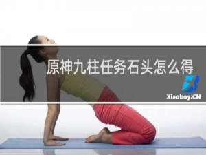 原神九柱任务石头怎么得