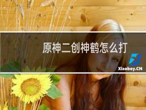 原神二创神鹤怎么打