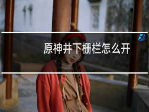 原神井下栅栏怎么开