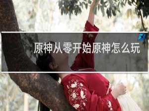 原神从零开始原神怎么玩
