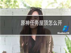 原神任务屋顶怎么开