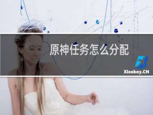 原神任务怎么分配