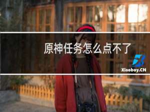 原神任务怎么点不了