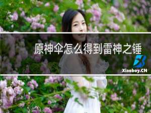 原神伞怎么得到雷神之锤
