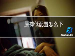 原神低配置怎么下