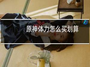 原神体力怎么买划算