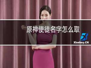 原神使徒名字怎么取
